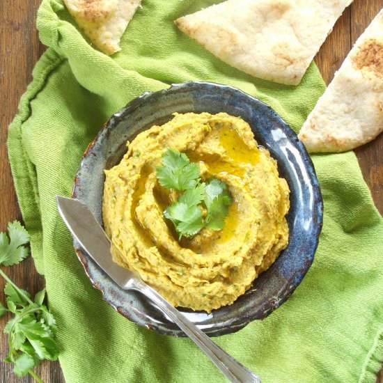 Indian Curry Hummus