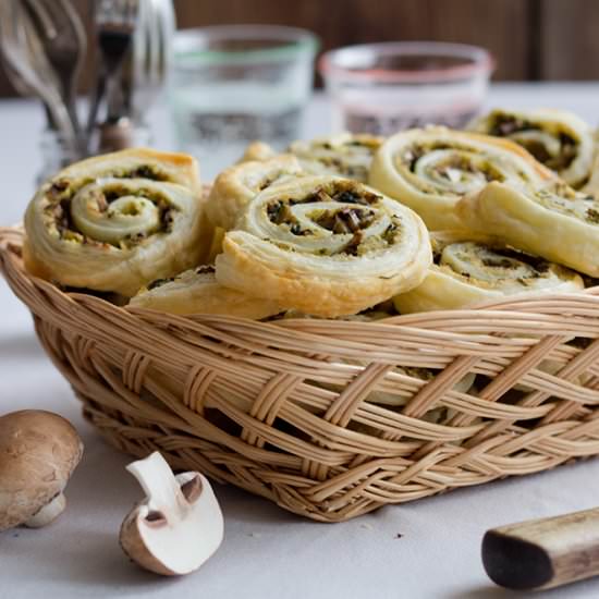 Mushroom Zucchini Rolls