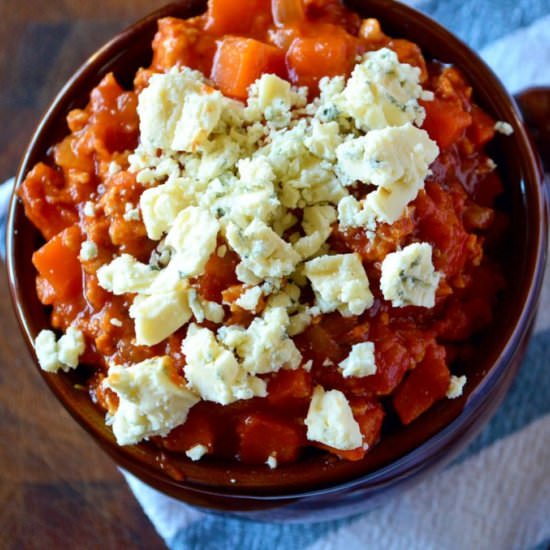 Buffalo Chicken Chili