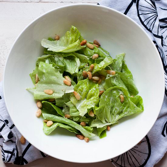 Creamy Butter Lettuce Salad