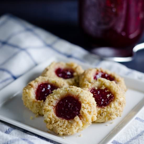 Jam Thumbprint Cookies