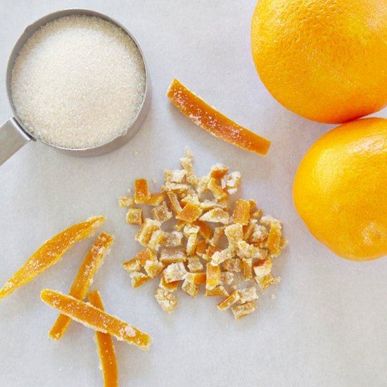 Candied Orange Peels