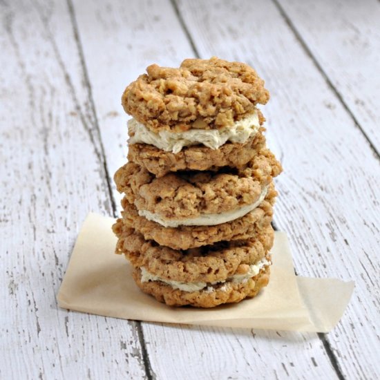 Oatmeal Cookie Sandwiches