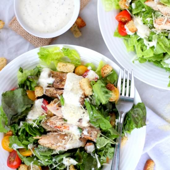 Chicken Tomato Bruschetta Salad