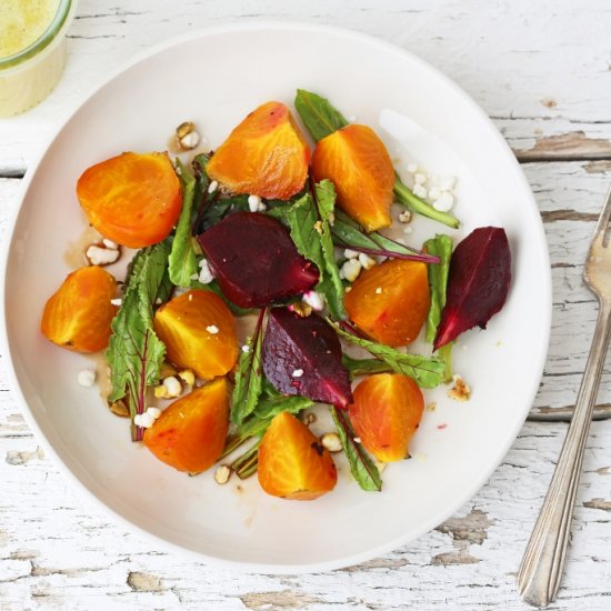 Roasted beet salad