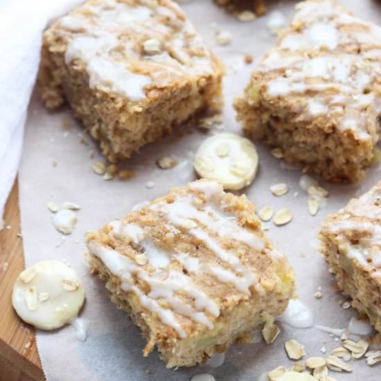 Banana Pineapple Oatmeal Bars