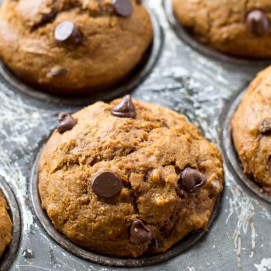 Gingerbread Chocolate Muffins