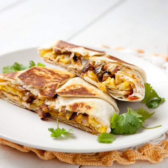 Breakfast Crunch Wrap