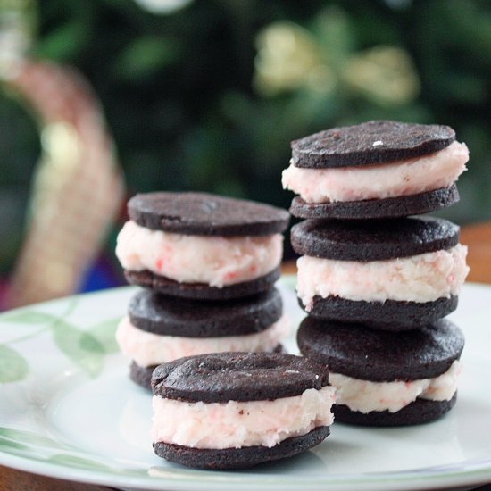 Candy Cane Oreos