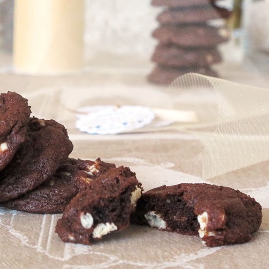 Chocolate White Chip Cookies