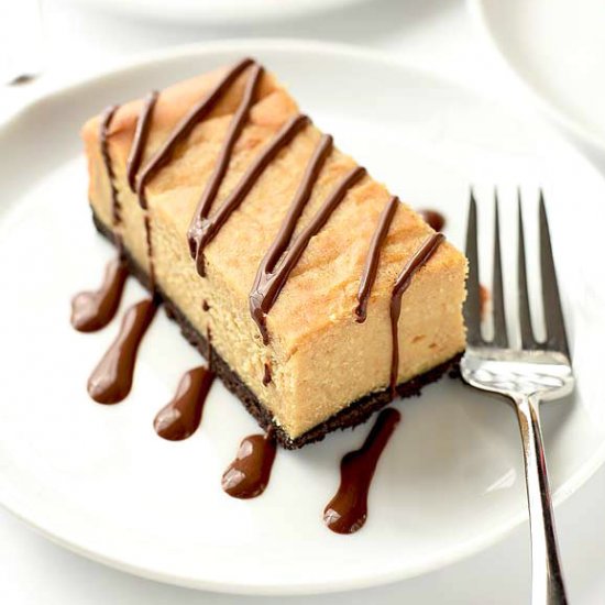 Chocolate Peanut Butter Cheesecake