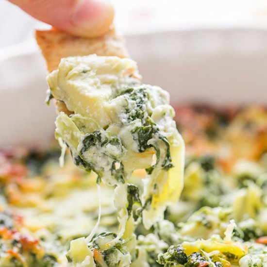 Baked Spinach and Artichoke Dip