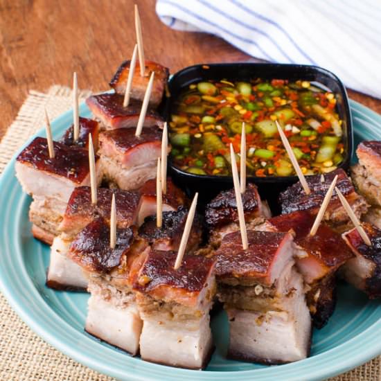 Soy Vinegar Barbecue Pork Belly