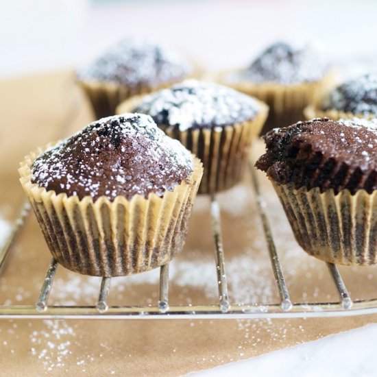 Healthy Chocolate Cupcakes