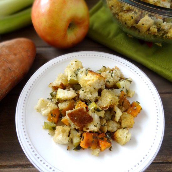 Sweet Potato and Apple Stuffing