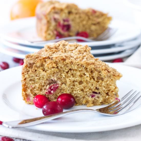 Cranberry Orange Coffee Cake