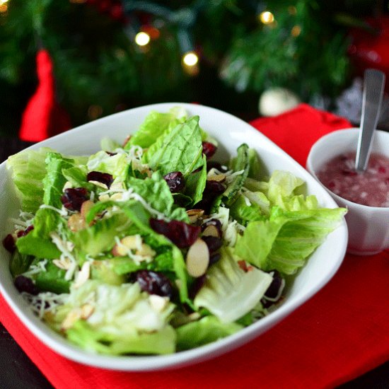 Almond Salad w/ Red Onion Dressing