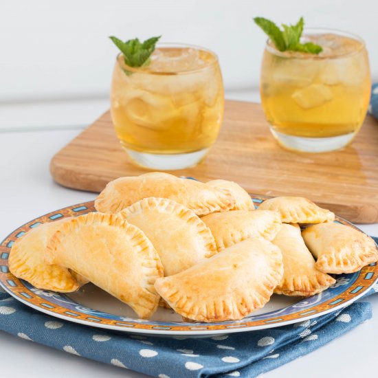 Sweet Corn and Herb Pasties