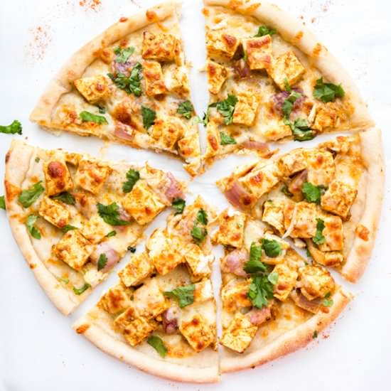 Paneer Tikka Pizza