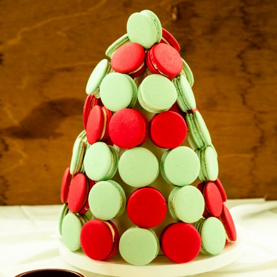 Macaron Christmas Tree