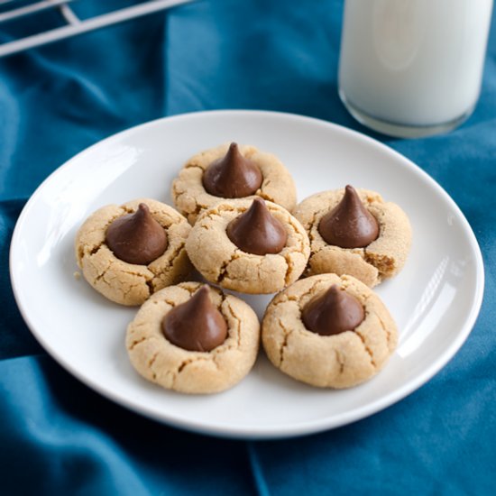 Peanut Butter Kiss Cookies