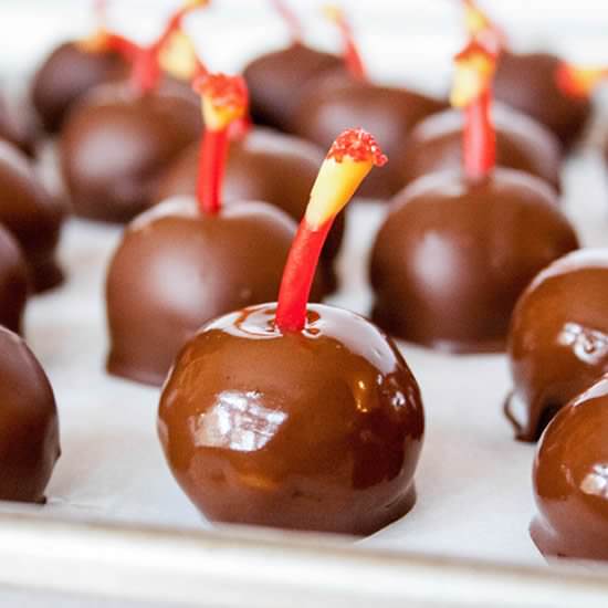 New Year’s Truffle “Bombs”