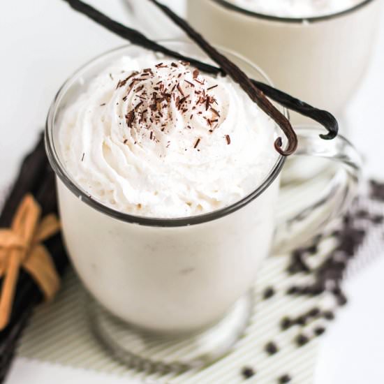 Healthy Vanilla Frappuccinos