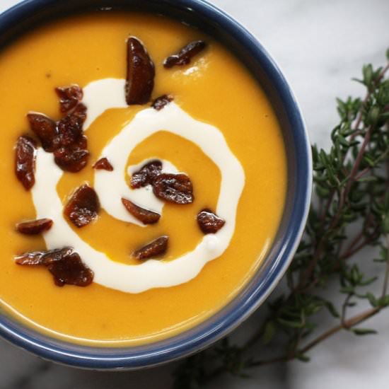 Fennel + Carrot Soup