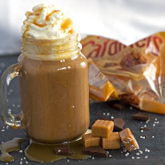 Salted Caramel Hot Chocolate