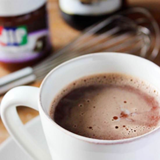 Nutella Amaretto Hot Chocolate