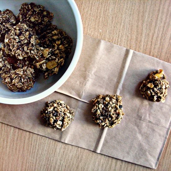 Healthy 3 Ingredient Cookies