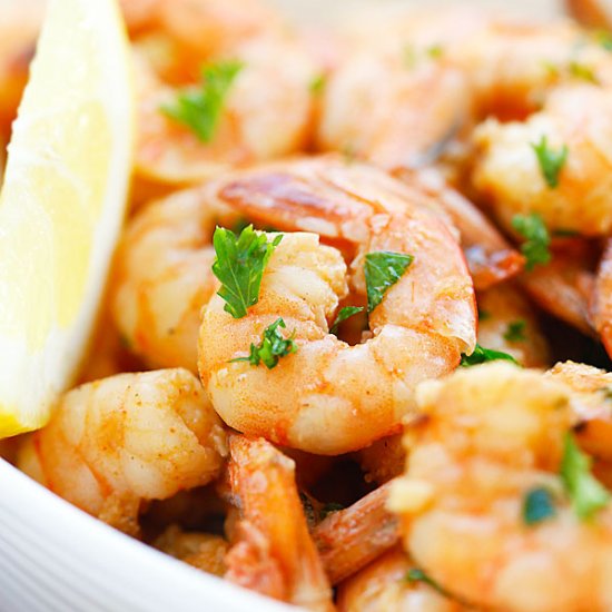 Lemon Garlic Shrimp