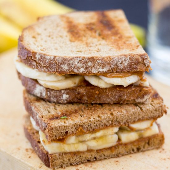 Peanut Butter Banana Sandwich