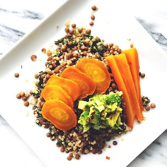 Salt-Roasted Beets and Carrots