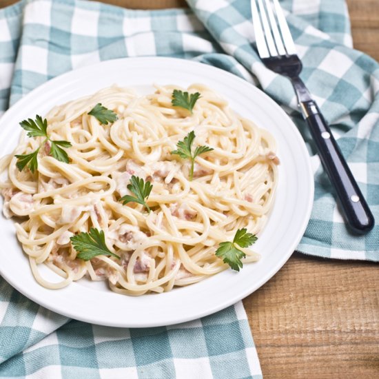 Absolutely perfect carbonara