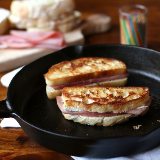 Grilled Ham & Brie