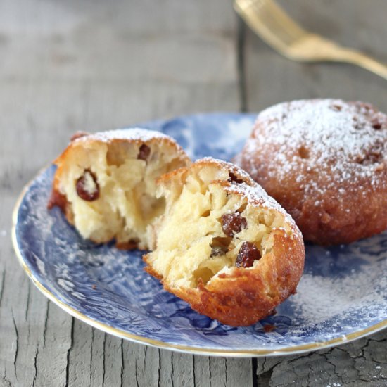 Oliebollen (Deep-Fried Dough Balls)