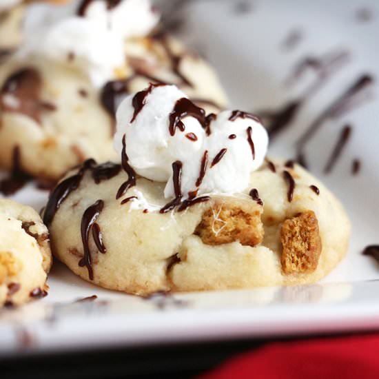 S’mores Shortbread Cookie