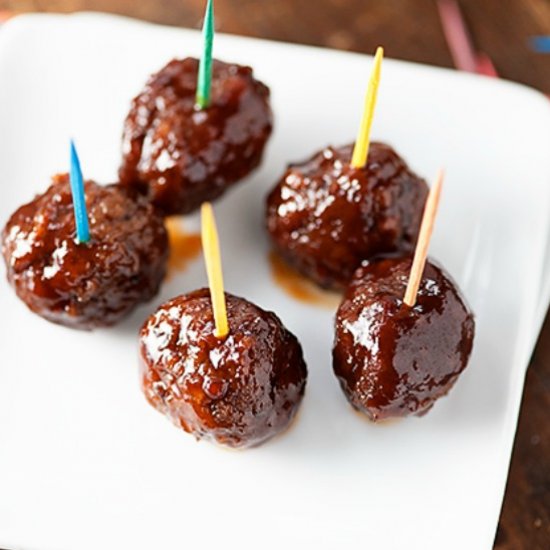 Grape Jelly Meatballs