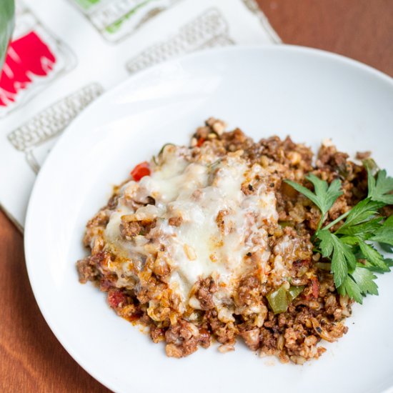 Stuffed Pepper Casserole