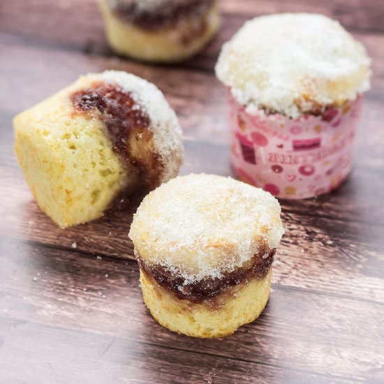 Jam Doughnut-Muffins