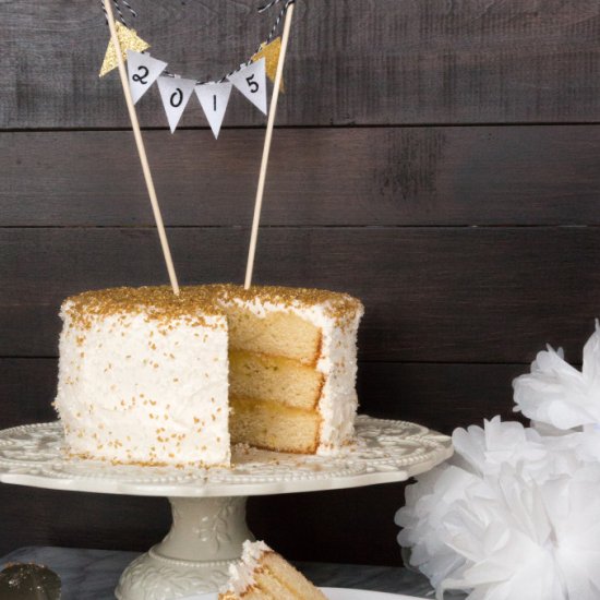 New Years Eve Layer Cake