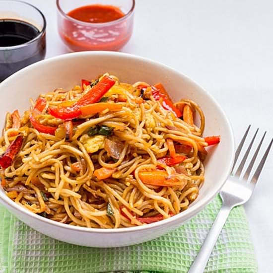 Stir-Fry Noodles with Veggies