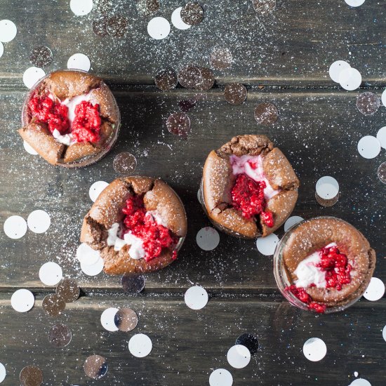 Chocolate Almond Soufflé