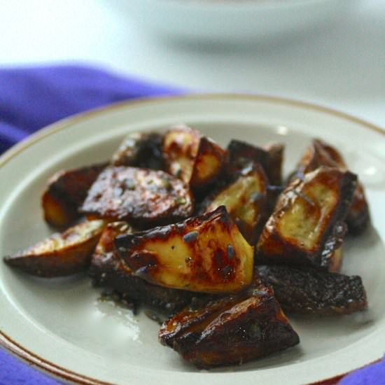 Honey Lavender Roast Potatoes