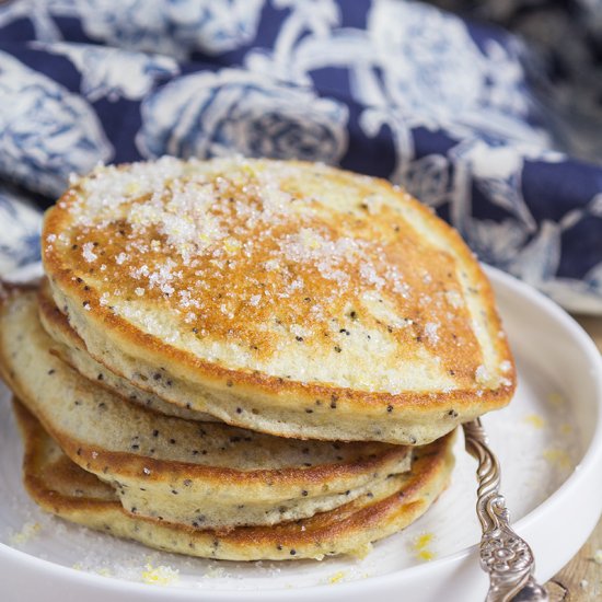 Quinoa Pancakes with Lemon