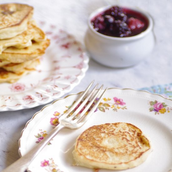 Ricotta and Lemon Hotcakes