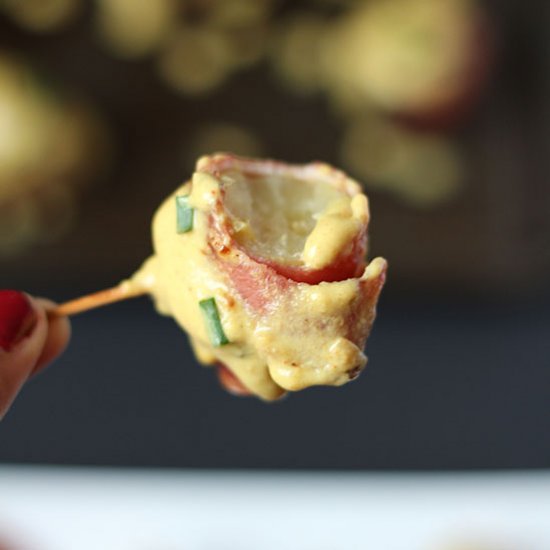 Dairy-Free Loaded Potato Poppers