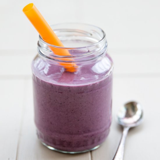 Blueberry Pie Breakfast Smoothie