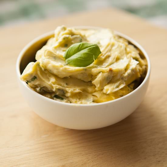 Roasted Garlic & Herb Butter